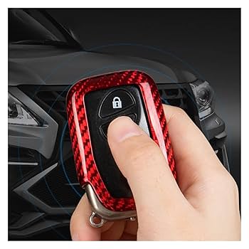 Amazon.co.jp: カーボンファイバー製車用キーケースカバー